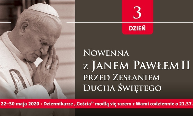 Trzeci dzień Nowenny przed Zesłaniem Ducha Świętego