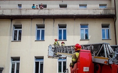 Niezwykła akcja strażaków dla małych pacjentów i personelu gliwickiego szpitala