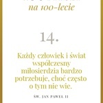 100 myśli na 100-lecie urodzin Jana Pawła II