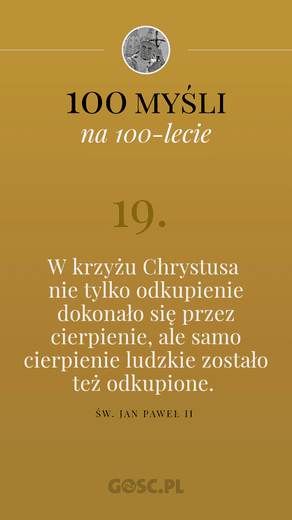 100 myśli na 100-lecie urodzin Jana Pawła II