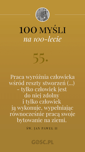 100 myśli na 100-lecie urodzin Jana Pawła II