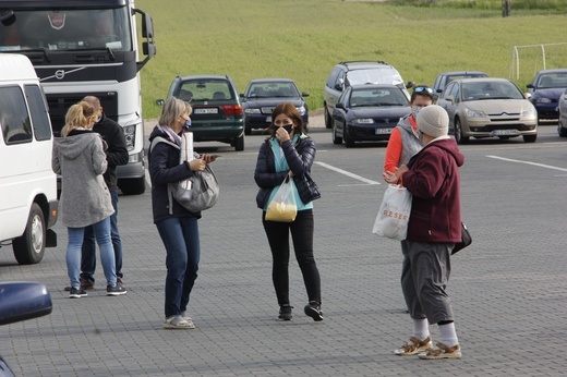 365. Łowicka Piesza Pielgrzymka na Jasną Górę - zatrzymanie przez policję