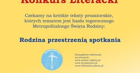 Region. Konkurs literacki na temat rodziny