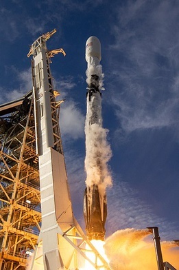 Start rakiety Falcon 9