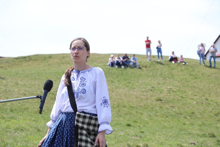 Mieszanie owiec u bacy Piotra Kohuta w Koniakowie - 2020