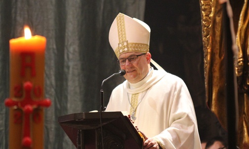 Msza św. w 25. rocznicę święceń kapłańskich bp. Jacka Kicińskiego