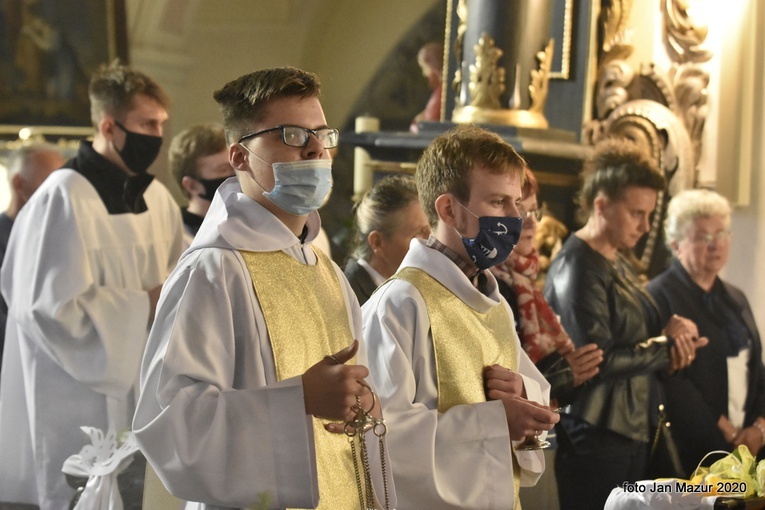 Żagań. Msza w trzecią rocznicę święceń