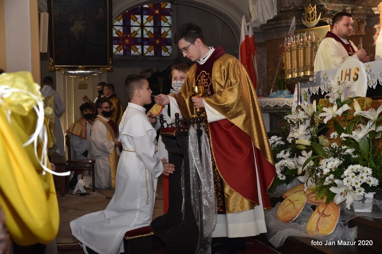 Żagań. Msza w trzecią rocznicę święceń