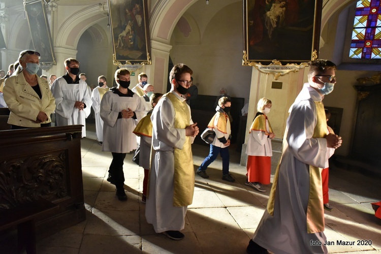 Żagań. Msza w trzecią rocznicę święceń