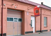 Siedziba jednostki Ochotniczej Straży Pożarnej w Odrzywole, powiat przysuski.
