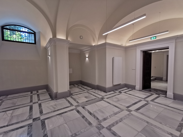 Nowe podziemia kościoła Wszystkich Świętych