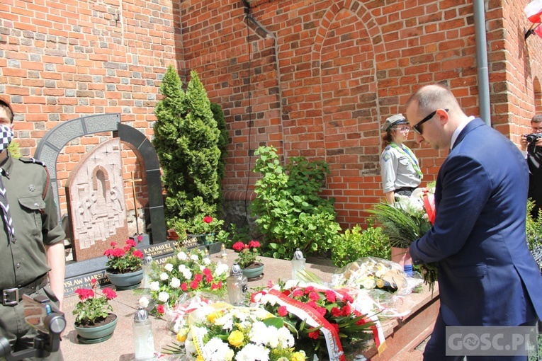Odsłonięcie pomnika ks. Michalskiego