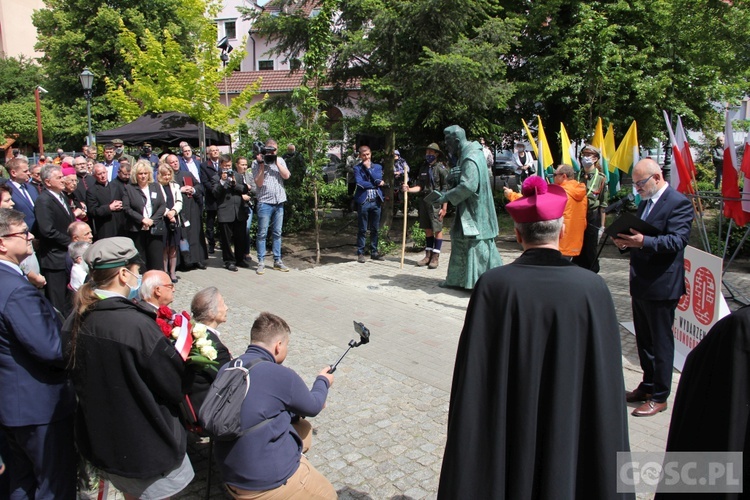 Odsłonięcie pomnika ks. Michalskiego