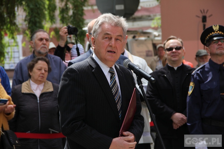 Odsłonięcie pomnika ks. Michalskiego