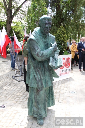 Odsłonięcie pomnika ks. Michalskiego