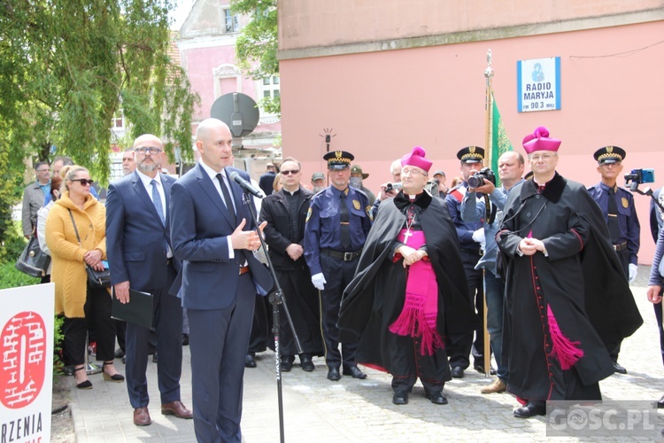 Odsłonięcie pomnika ks. Michalskiego