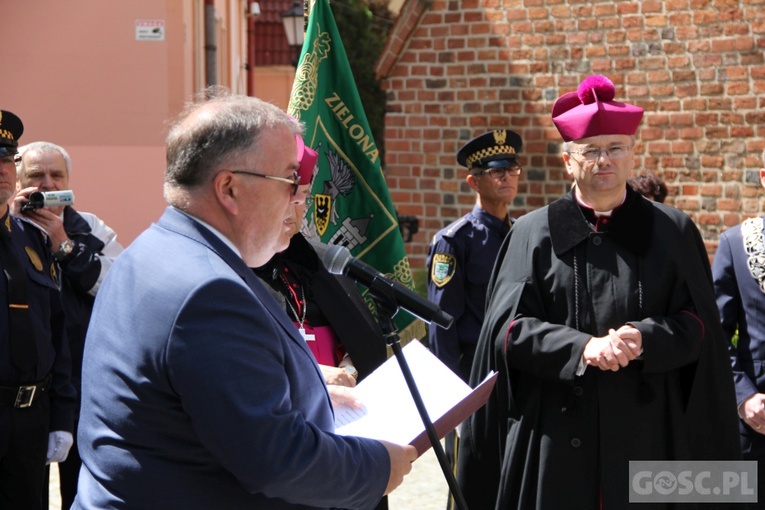 Odsłonięcie pomnika ks. Michalskiego