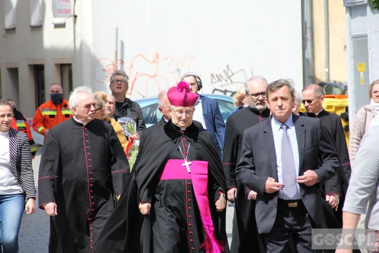 Odsłonięcie pomnika ks. Michalskiego