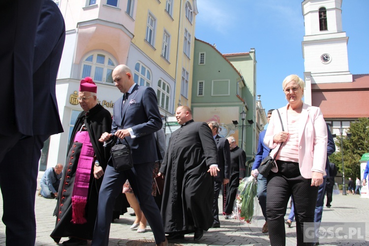 Odsłonięcie pomnika ks. Michalskiego