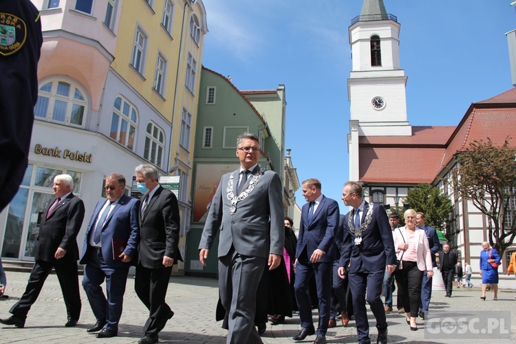 Odsłonięcie pomnika ks. Michalskiego