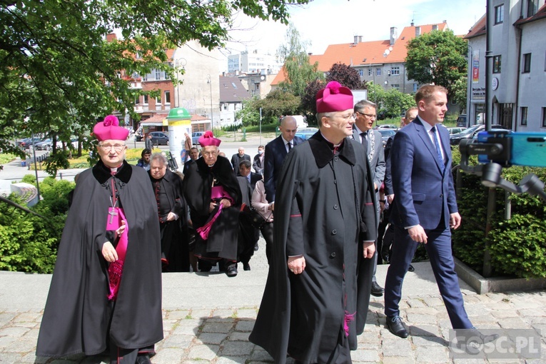 Odsłonięcie pomnika ks. Michalskiego