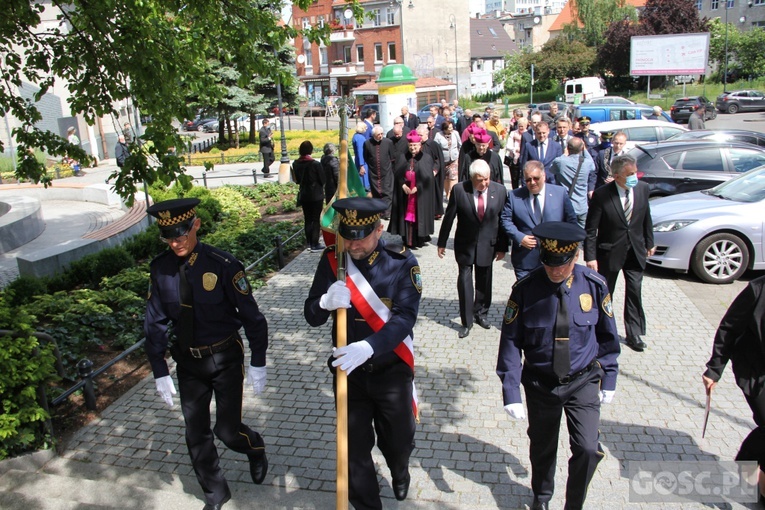 Odsłonięcie pomnika ks. Michalskiego