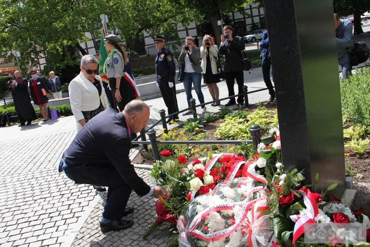 Odsłonięcie pomnika ks. Michalskiego