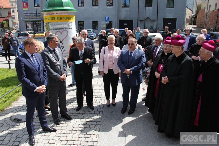 Odsłonięcie pomnika ks. Michalskiego