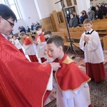 Błogosławieństwo ministrantów w Dobrej