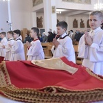 Błogosławieństwo ministrantów w Dobrej