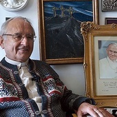 Ksiądz proboszcz Andrzej Zawada zachęcił swoich parafian  do nagrania wspomnień ze spotkań z papieżem Polakiem.