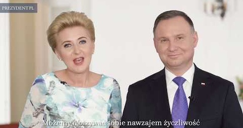 Para prezydencka dziękuje polskiej młodzieży za inicjatywę "Zanurzeni w miłości" 