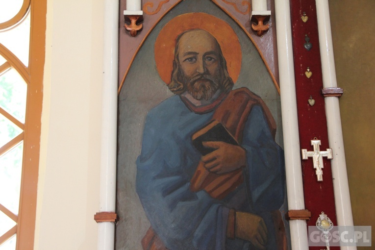 Poświęcenie ołtarza w Dąbroszynie