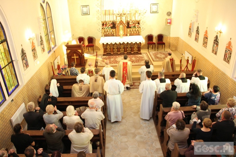 Poświęcenie zabytkowej kaplicy w Kostrzynie nad Odrą