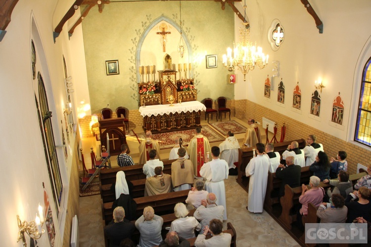 Poświęcenie zabytkowej kaplicy w Kostrzynie nad Odrą