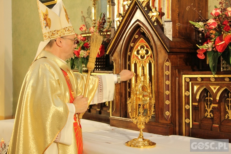 Poświęcenie zabytkowej kaplicy w Kostrzynie nad Odrą