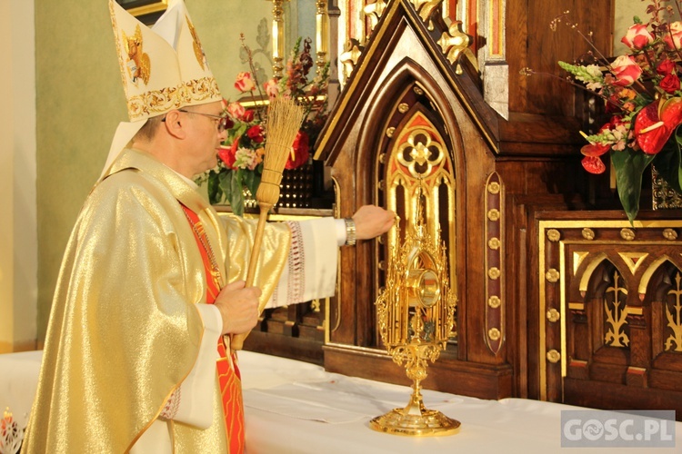 Poświęcenie zabytkowej kaplicy w Kostrzynie nad Odrą