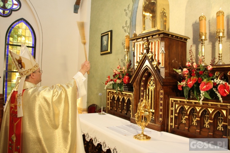 Poświęcenie zabytkowej kaplicy w Kostrzynie nad Odrą