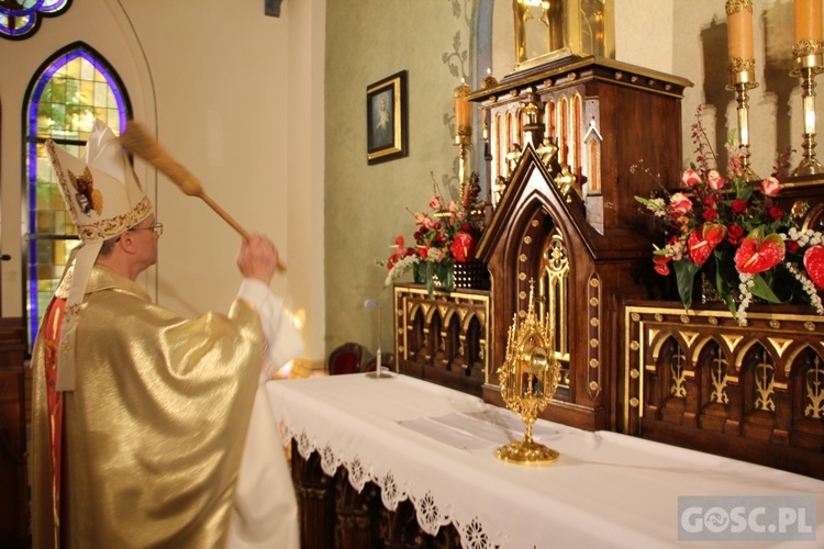 Poświęcenie zabytkowej kaplicy w Kostrzynie nad Odrą