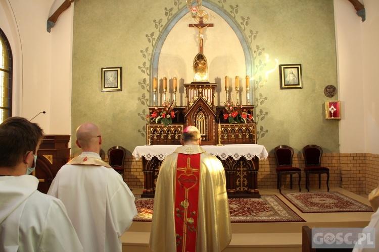 Poświęcenie zabytkowej kaplicy w Kostrzynie nad Odrą