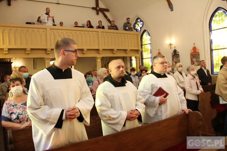 Poświęcenie zabytkowej kaplicy w Kostrzynie nad Odrą