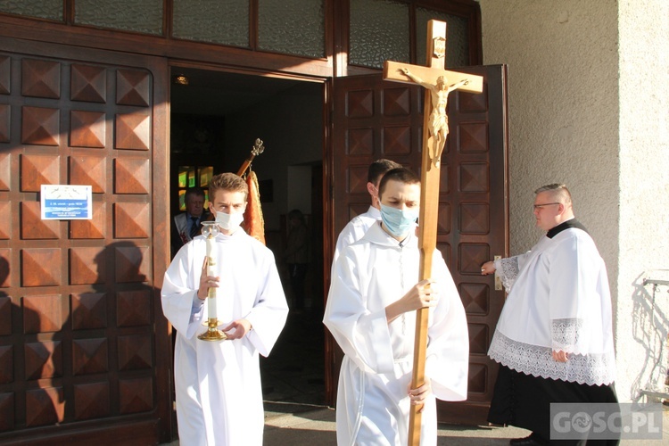 Poświęcenie zabytkowej kaplicy w Kostrzynie nad Odrą