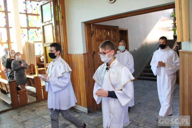 Poświęcenie zabytkowej kaplicy w Kostrzynie nad Odrą