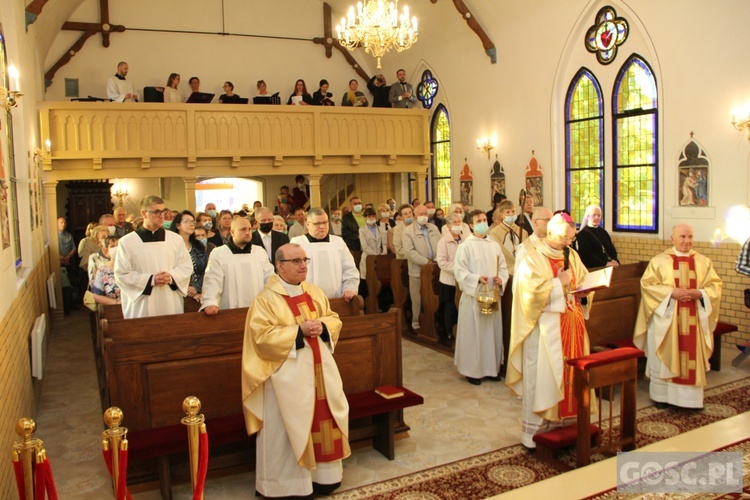 Poświęcenie zabytkowej kaplicy w Kostrzynie nad Odrą