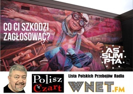 Grafika promująca głosowanie.