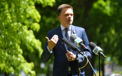 Hołownia: Trzaskowski nie powinien zostać prezydentem