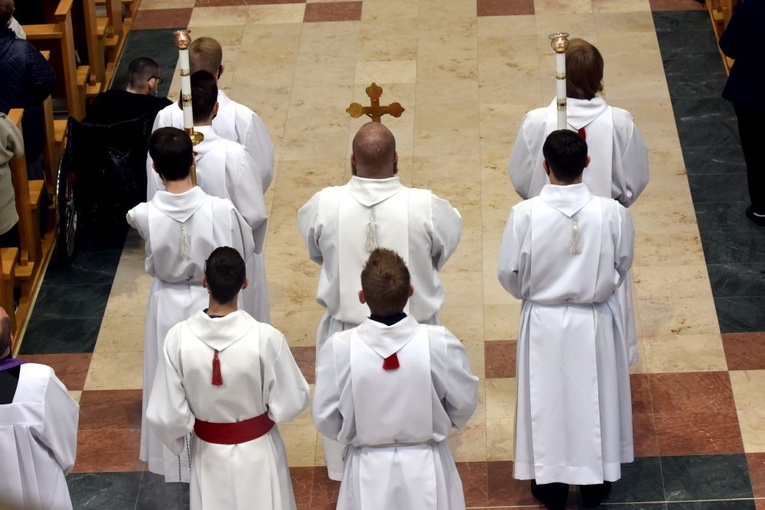 Pogrzeb Kazimierza Stachonia, wieloletniego kościelnego w Świdnicy