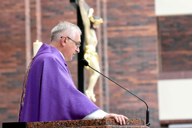 Pogrzeb Kazimierza Stachonia, wieloletniego kościelnego w Świdnicy