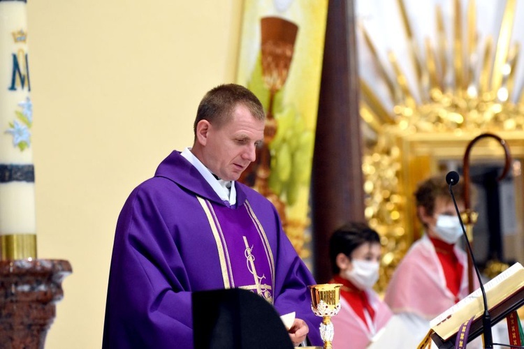 Pogrzeb Kazimierza Stachonia, wieloletniego kościelnego w Świdnicy