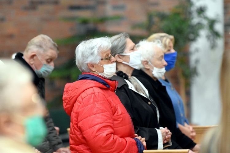 Pogrzeb Kazimierza Stachonia, wieloletniego kościelnego w Świdnicy